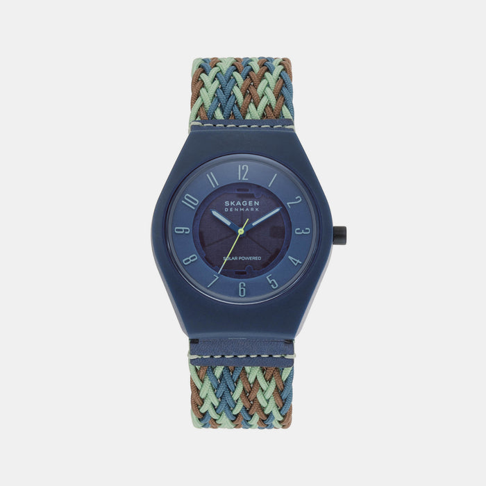 Skagen Round Blue Analog watch