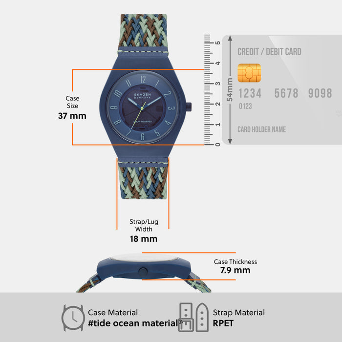 Skagen Plastic Round watch