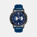 Men Quartz Blue Dial Chronograph Leather Watch TW050HG03