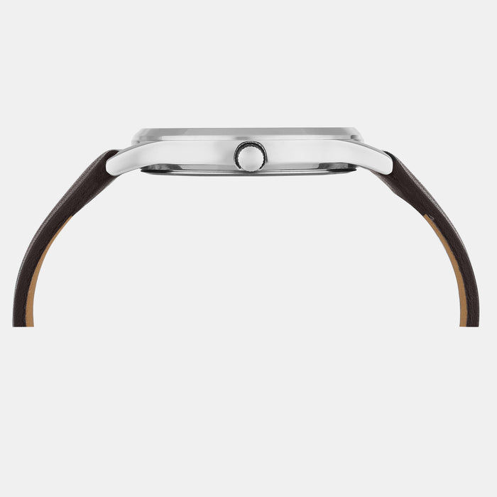 Helix Men Round Brown watch