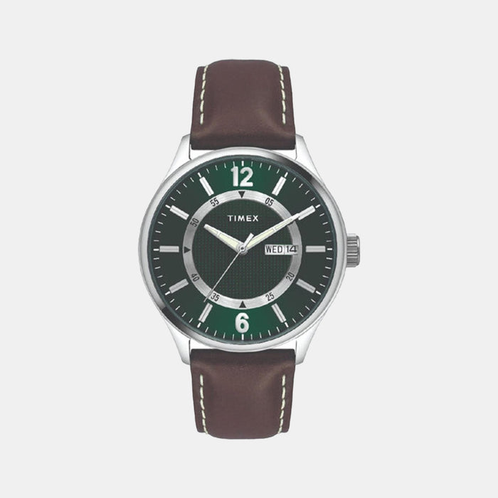 Timex Round Green Analog watch