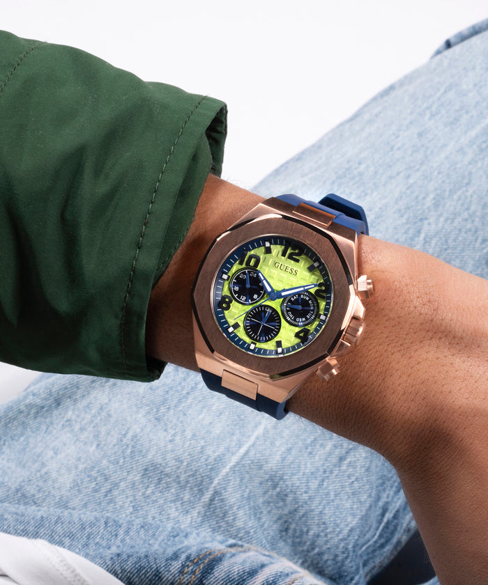 Guess 46 mm Blue Quartz watch