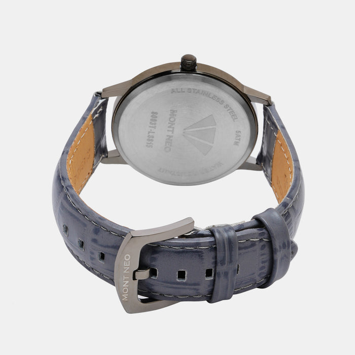 Mont Neo Stainless Steel Round watch
