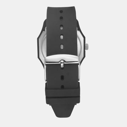 Men Quartz Grey Dial Analog Silicone Watch TW041HG13