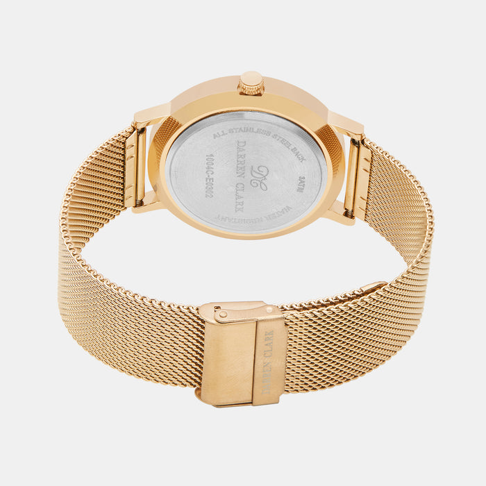 Darren Clark Brass Round watch
