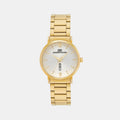 Darren Clark Round Silver Analog watch