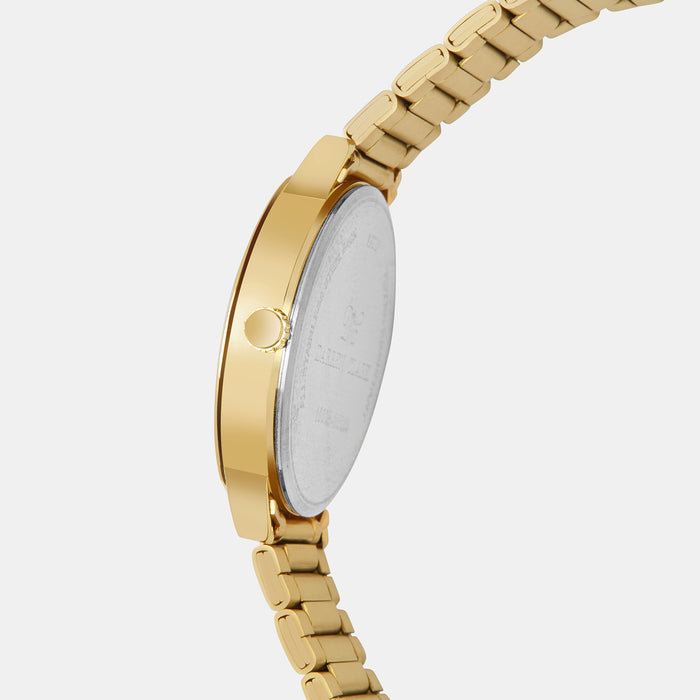 Darren Clark Men Round Silver watch