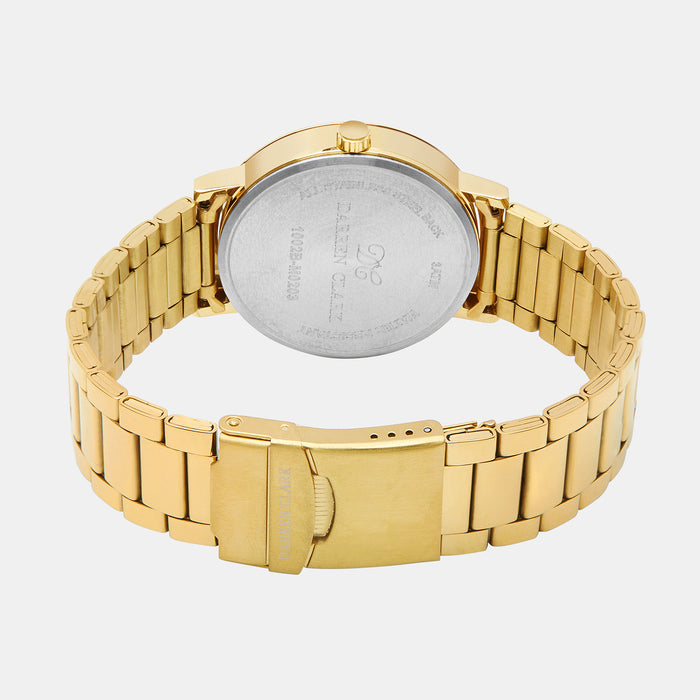 Darren Clark Brass Round watch