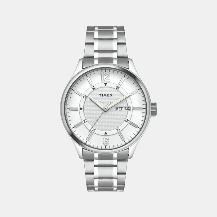 Timex Round White Analog watch