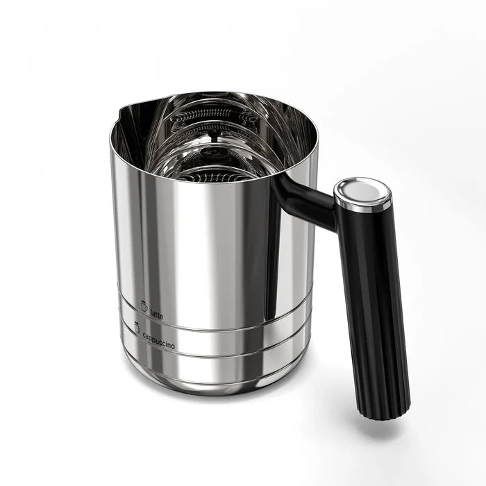 Milk Jug with Integrated Whisk