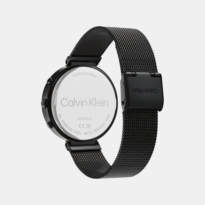 Calvin Klein Women Round Black watch