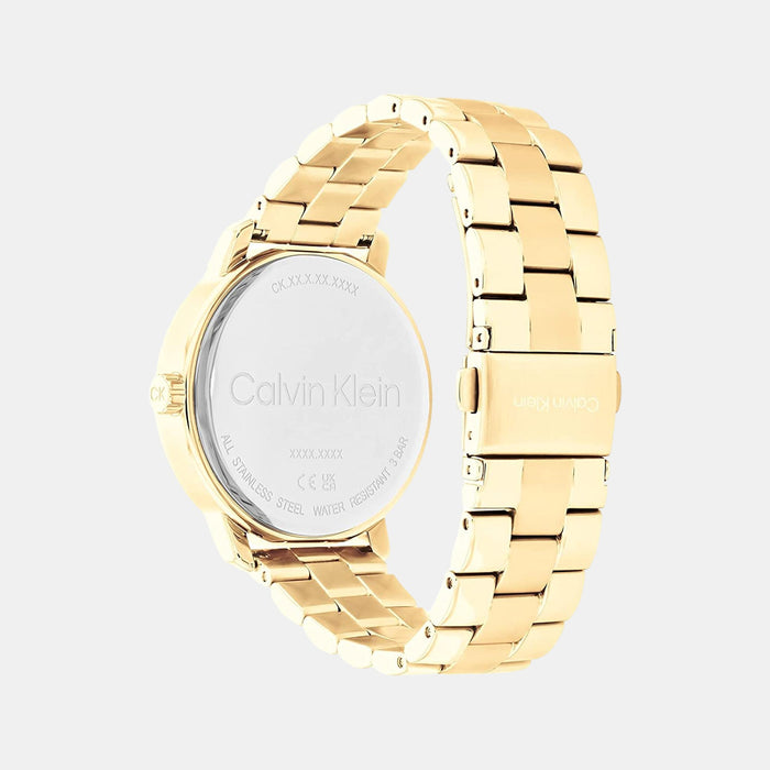 Minimalistic Women Quartz Black Dial Multi-Function Stainless Steel Watch 25200177