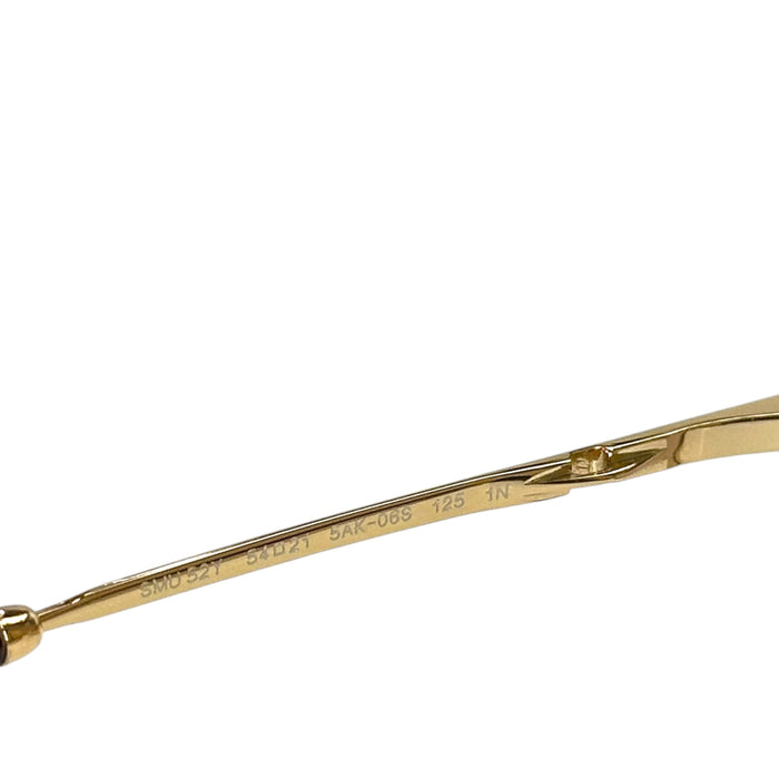 Miu Miu MU 52YS Gold Sunglasses