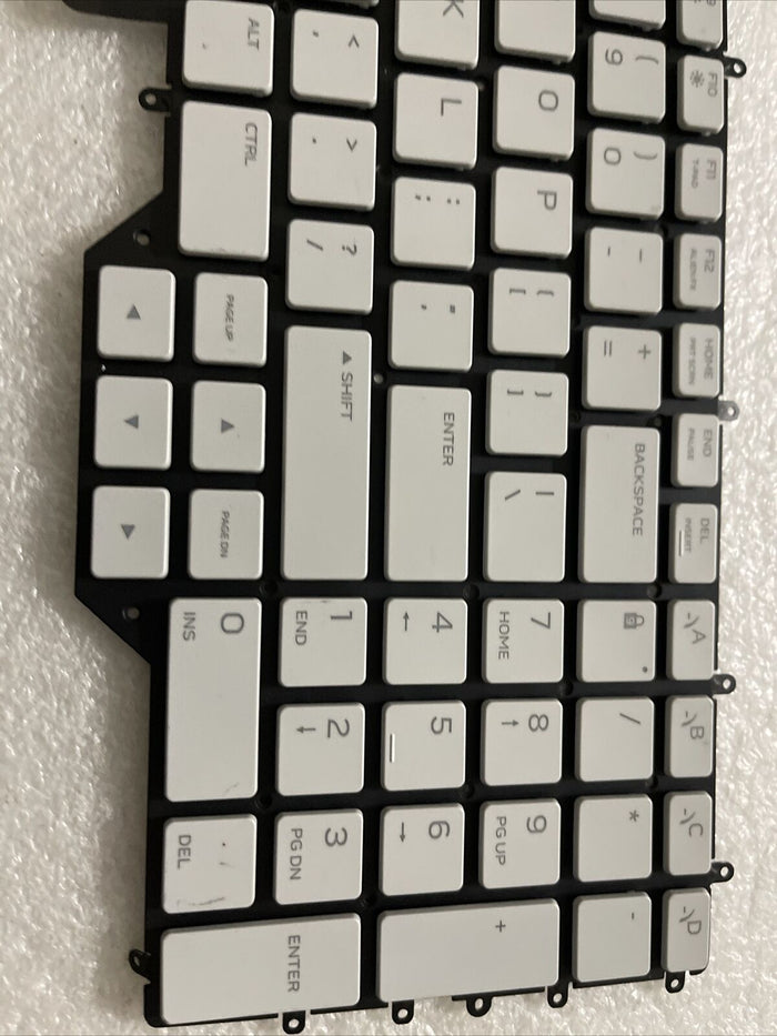New DELL ALIENWARE M17 R2 Series BACKLIT US ENG LAPTOP KEYBOARD 92YH6 092YH6 H1