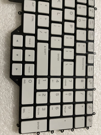 New DELL ALIENWARE M17 R2 Series BACKLIT US ENG LAPTOP KEYBOARD 92YH6 092YH6 H1