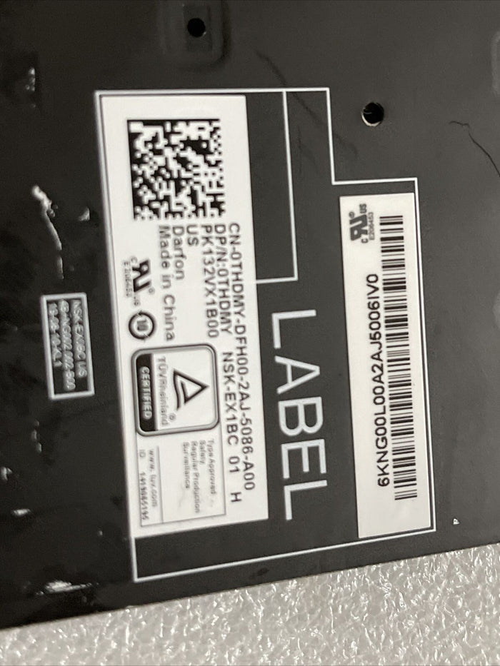 New Dell Latitude 5500 5501 5510 5511 Laptop Backlit US Keyboard Thdmy 0THDMY BB