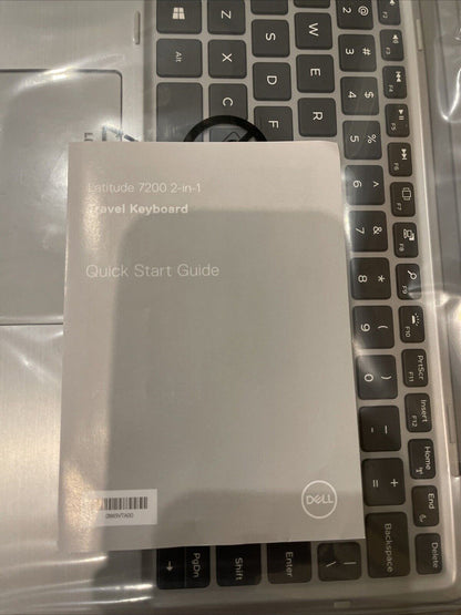 New Genuine Dell Latitude 7200 7210 2-in-1 Tablet Travel Mobile Keyboard 24D3M