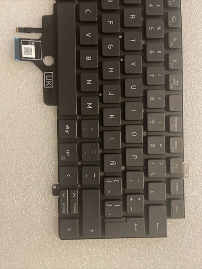 New Genuine DELL latitude 7420 BACKLIT Spanish Latin Keyboard