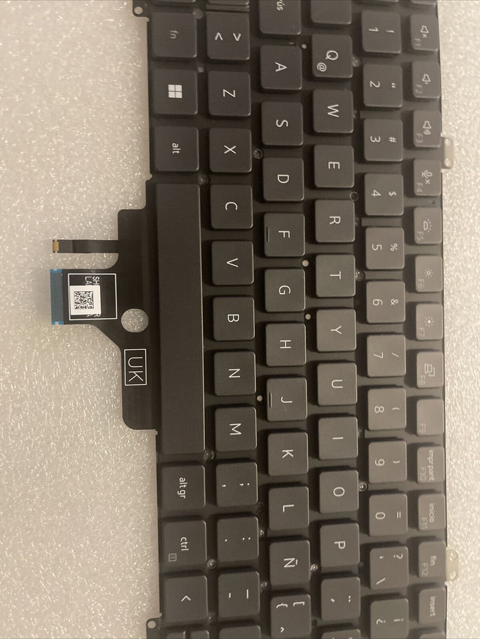 New Genuine DELL latitude 7420 BACKLIT Spanish Latin Keyboard
