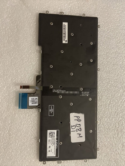 New SPANISH Dell OEM Latitude 13 7370 Laptop Keyboard Backlight PP08M 0PP08M D1