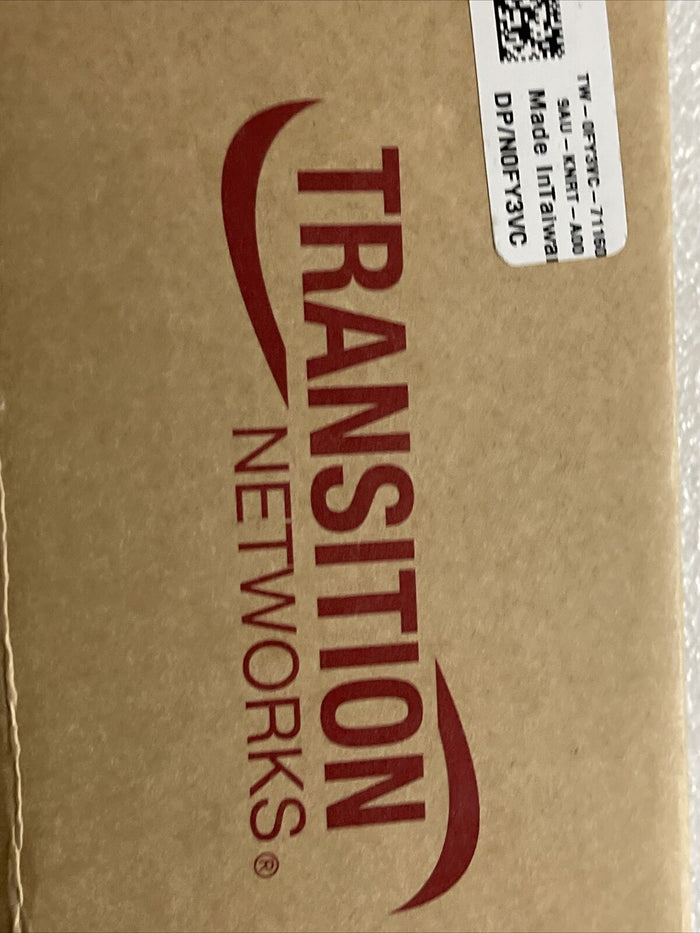 NEW Transition Networks NM2-GXE-2230-LC-201 Gigabit Ethernet Fiber Network FY3VC