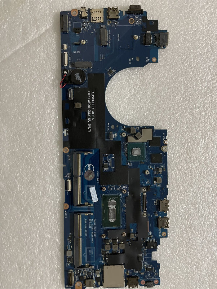 Oem Dell Latitude 5590 1.7 GHz i5-8350U DDR4 Motherboard LA-5412P P50J0 H1 B3