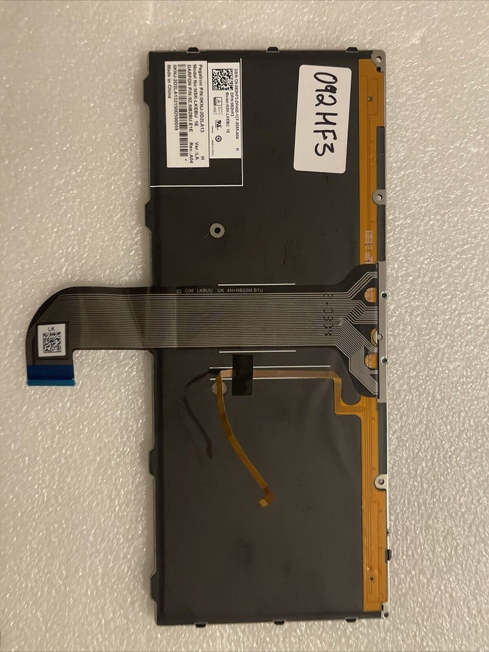 OEM Dell Latitude Rugged 5404 7404 7204 7214 SPANISH BACKLIT KEYBOARD 92HF3
