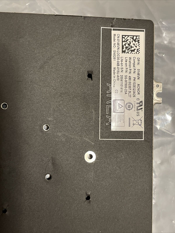 OEM Dell Non-Backlit Laptop Keyboard FR-CAN-146VN 0146VN
