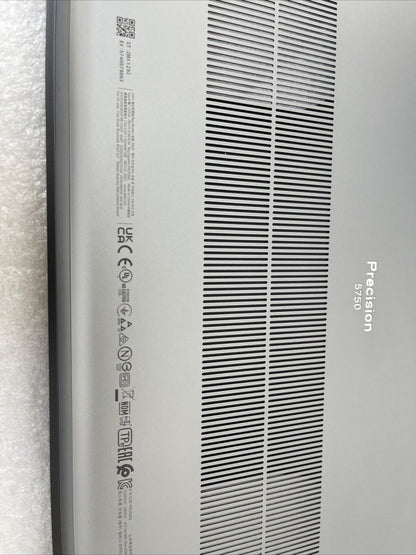 OEM Dell Precision 5750 Laptop Bottom Base Metal Cover Assembly Gray 598MX KG C4