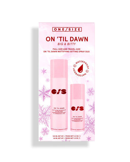 On 'Til Dawn Mattifying Waterproof Setting Spray Big & Bitty Duo