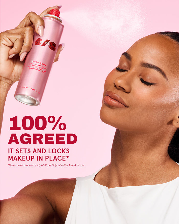 On 'Til Dawn Mattifying Waterproof Setting Spray Big & Bitty Duo