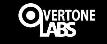 Overtone Labs logo mark on black background