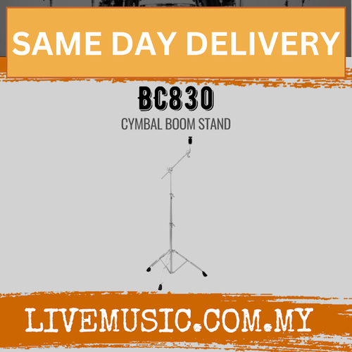 Pearl boom cymbal stand with tripod base and boom arm
