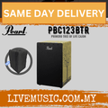 Tree of Life cajon with black front panel and natural wood side artwork