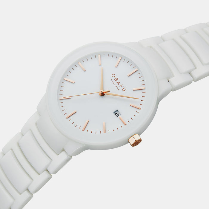 Obaku 34 mm Round Quartz watch