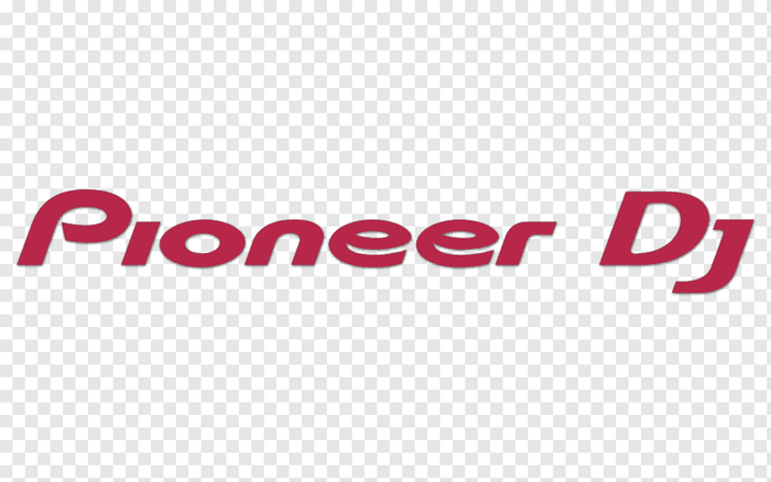 Pioneer DJ MAGVEL clamp, Pioneer DJ red wordmark logo
