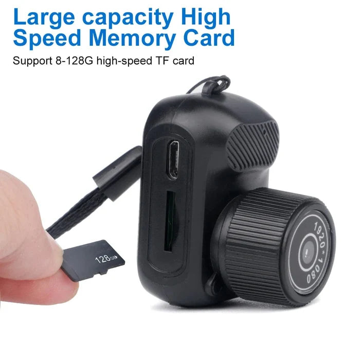 SearchFindOrder Camera with 64G Portable Retro Mini Camera