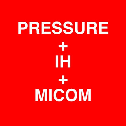 Pressure Induction Heating Rice Cooker & Warmer NW-YNC10/18