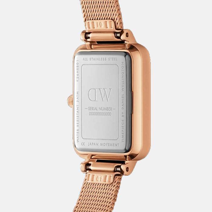 Daniel Wellington Women Rectangular Mother Of Pearl watch