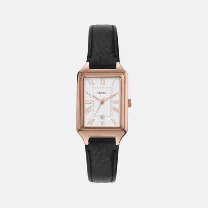 Raquel Women Quartz White Dial Analog Leather Watch ES5310