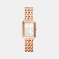 Raquel Women Quartz White Dial Analog Stainless Steel Watch ES5271