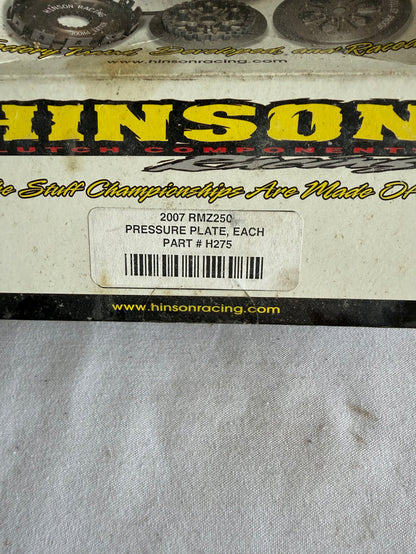 RM-Z 250 Hinson Billet Pressure Plate H275