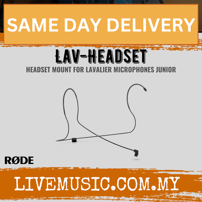 Junior lavalier headset microphone mount with curved wire frame and clip attachment