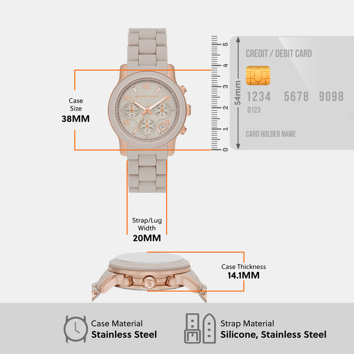 Michael Kors 38 mm Grey Quartz watch