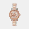 Michael Kors Round Rose Gold Analog watch