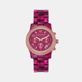 Michael Kors Round Pink Chronograph watch