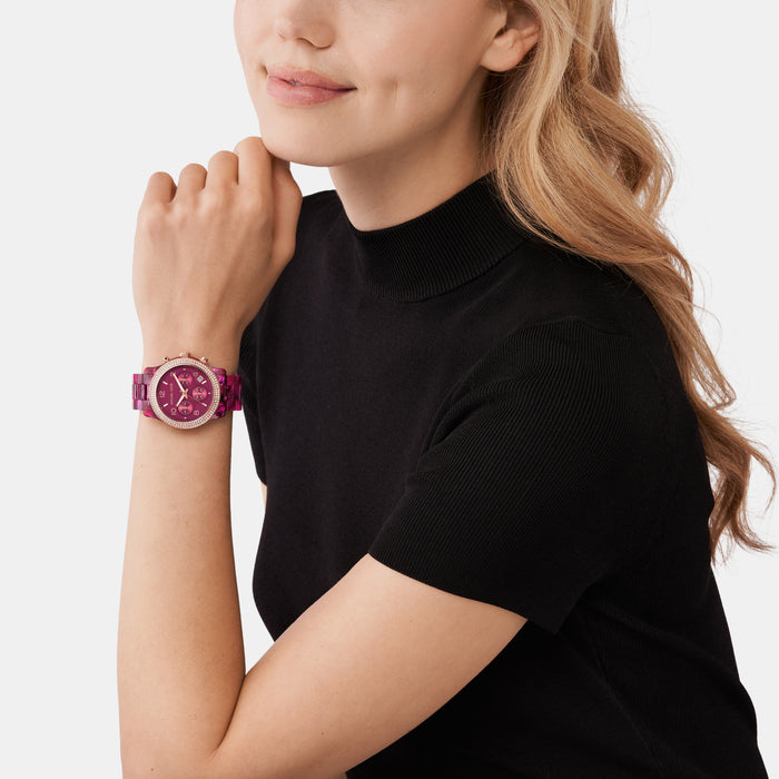 Michael Kors Round Quartz Chronograph Women watch