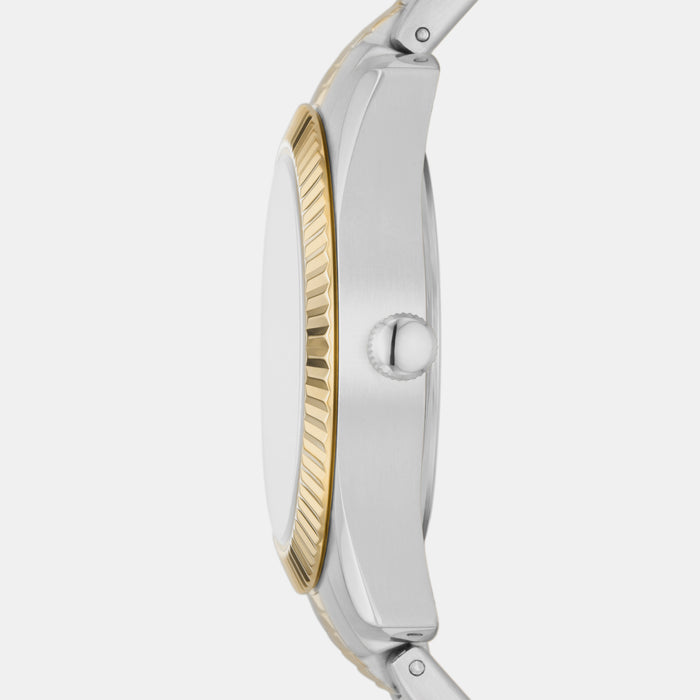 Fossil Women Round Silver watch