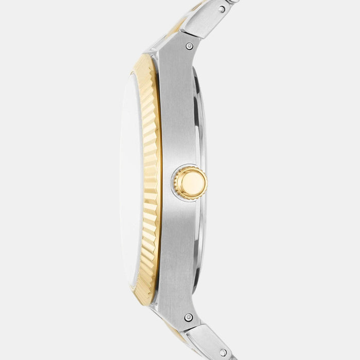 Scarlette Women Quartz Silver Dial Analog Stainless Steel Watch ES5259