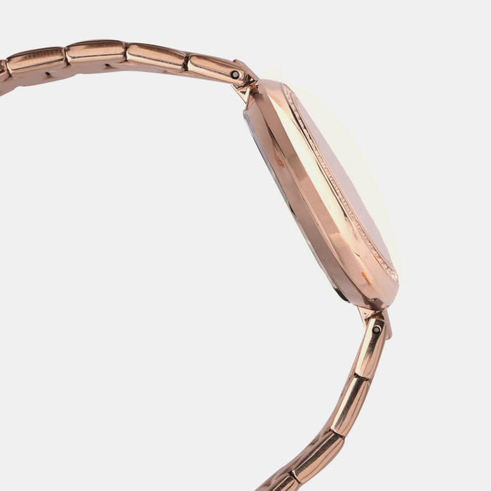 Casio Women Round Silver watch
